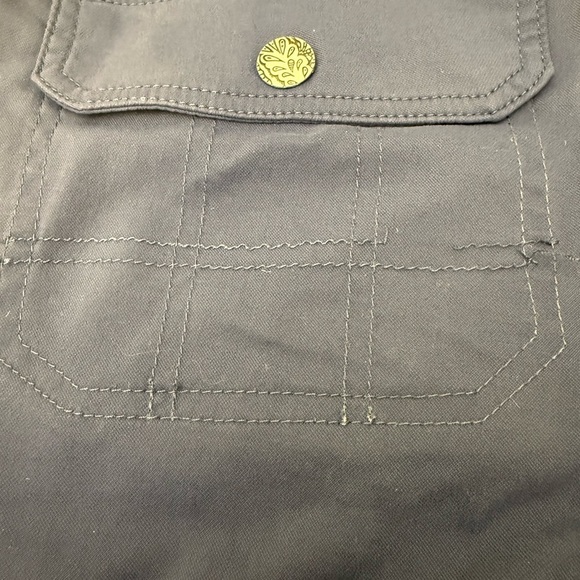 Prana Pants Womens Nylon Stretch Side Pocket Outdoors Hiking Walking Blue Size 4 - Picture 10 of 10